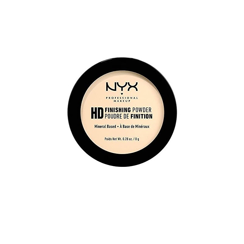 NYX PROFESSIONAL MAKEUP High Definition Finishing Powder, Banana, 0.28 Ounce