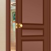 XFORT® Adjustable Roller Catch, Polished Brass Roller Ball Door Latch,