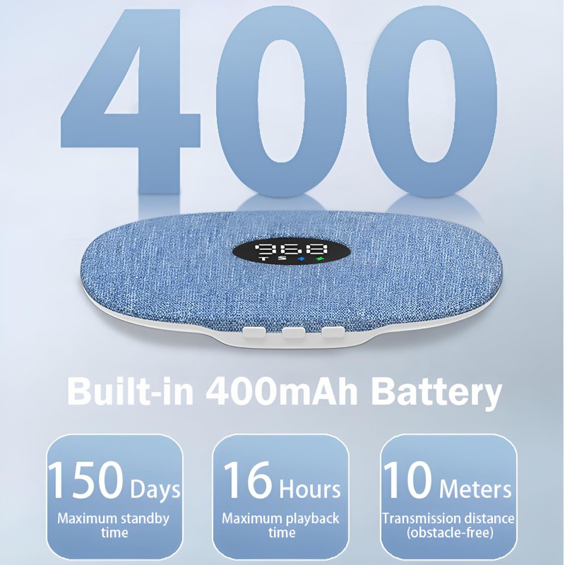 Upgraded Bluetooth Under Pillow Speaker - Ultra Thin Pillow Speakers