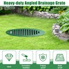 Anglekai 4 Inch Angled Slope Drainage Pipe, 2PCS Angled Drainage