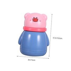 FRCOLOR 2pcs Refillable Powder Puff Case for Body Care Portable Talcum Powder Bottle with Integrated Puff for Travel and Daily Use Prevents Contamination and Ensures Precise Application