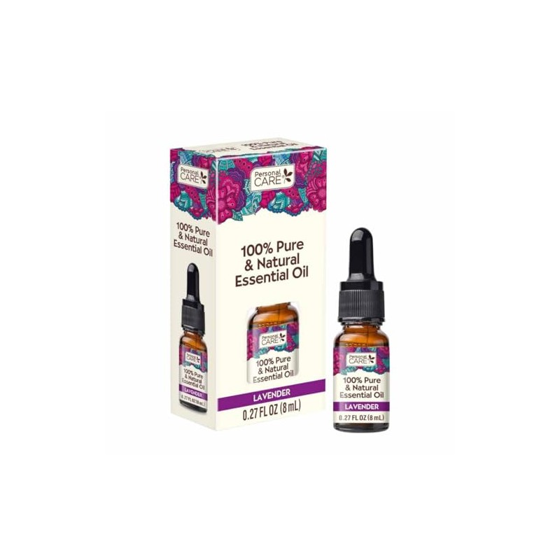 Personal Care Pure Lavender Essential Oil, 0.27 Fl Oz (2