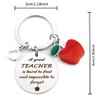 Teacher Gifts,Teacher Christmas Gifts,Christmas Gifts for Teachers,Teacher Keyring,Funny Teacher Gifts,Best