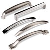 SOTECH Dale Furniture Handles Stainless Steel Look Matt Bow Handle