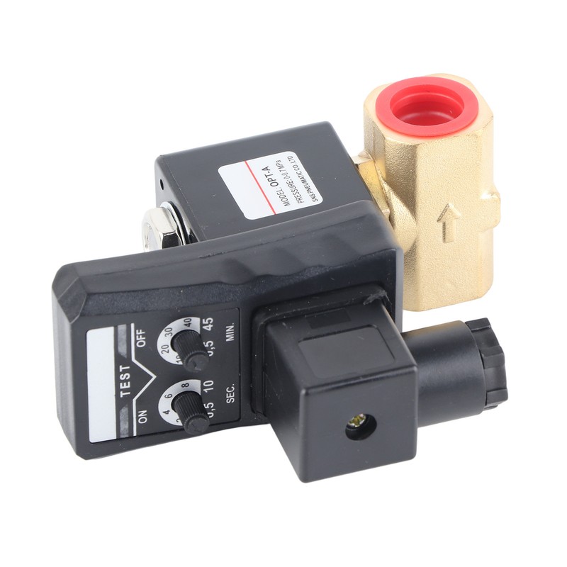 Electronic Drain Valve with Timer Tank Drainage Electric Solenoid Valve