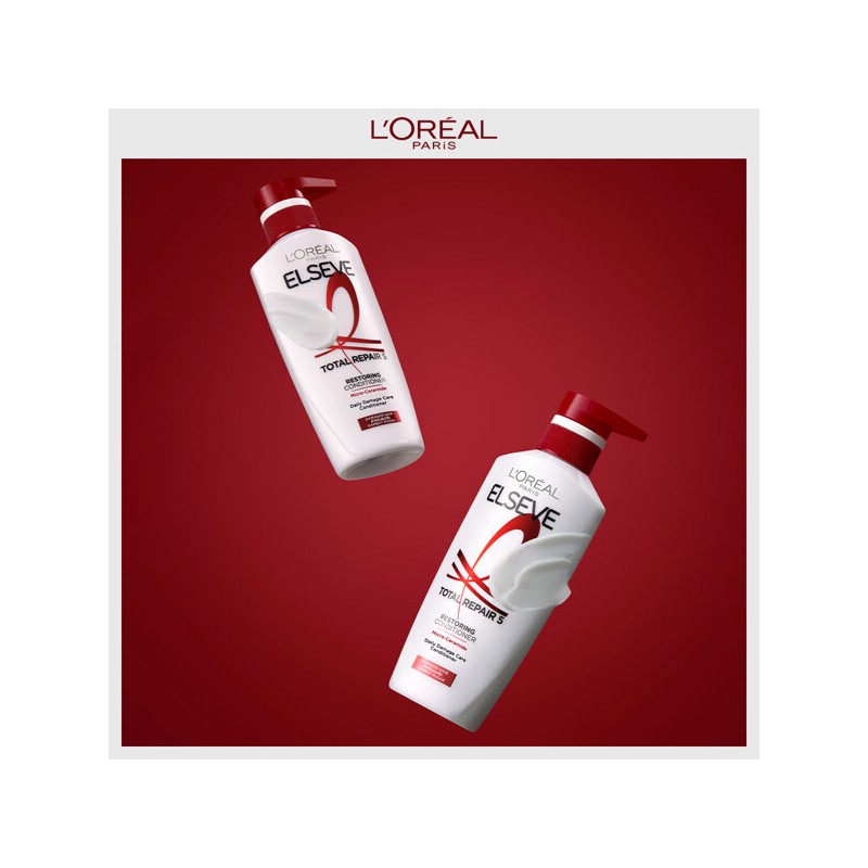 loreal L’Oréal Paris Total Repair 5 Shampoo 400ml / Conditioner