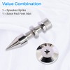 Kalevel Speaker Spikes Isolation Stand Foot Cone Adjustable Speaker Isolation
