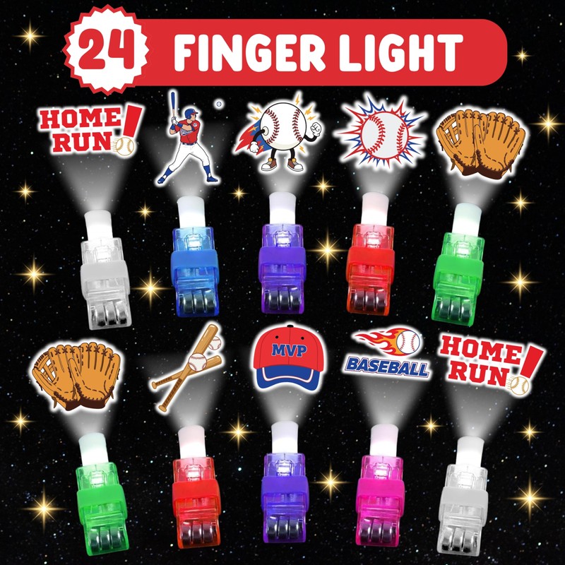 72 PCS Baseball Party Favors – 48 PCS Tattoos &