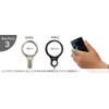 [ハミィ] HandLinker Putto ネックストラップ (ホットピンク)【ハンドリンカー 落下防止 携帯 スマホ リングストラップ おしゃれ