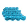 24 Pack Teal Color Unscented Up To 8 Hour Mineral