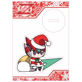 Zero and Ciel Padoru Christmas Acrylic Stand - Megaman Zero Series