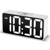 DreamSky Small Digital Alarm Clock for Bedroom, Large Big Numbers