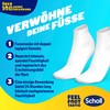 Scholl ExpertCare PediMask Fußmasken-Socken, 4er-Multipack – Weichere und Glattere Füße