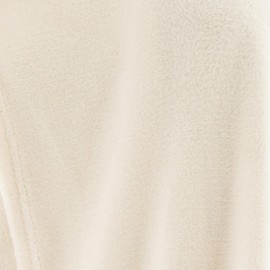 CelinaTex Malaga Saunakilt Herren L/XL creme weiß Mikrofaser Sauna Kilt Coral Fleece Saunamantel Saunatuch