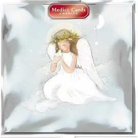 GBCC Charity Christmas Cards Pack of 6 - Charity Christmas Cards 2024 with an Angel and Dove Design - Eco-Friendly Xmas Cards Multipack with Envelopes