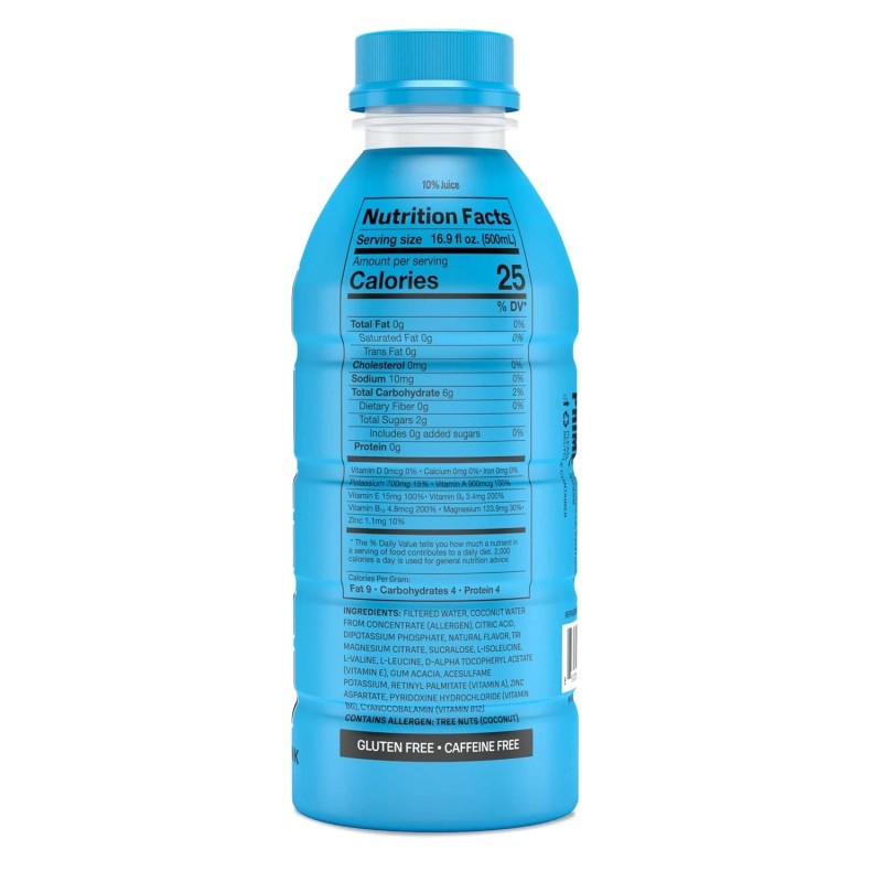 PRIME Hydration - Electrolytes Enhanced Sports Drink - Blue Raz,