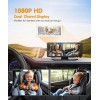 Babyvue Baby Car Dual Cameras 7.2" 1080P HD Display Split-Screen