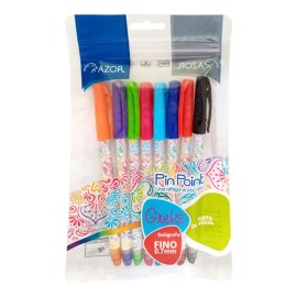 Lapiceros Azor Pinpoint Punto Fino Boligrafo Edición Grekas Color Del Exterior Grekas Color De La Tinta Colores