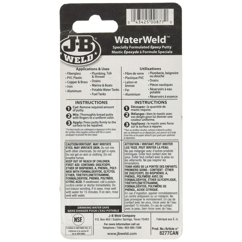 JB Weld 8277 Waterweld