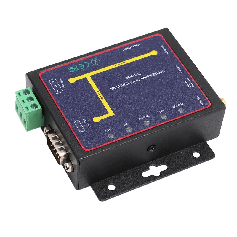 Serial Device Server Converter RJ45 Ethernet WiFi to RS232 RS485