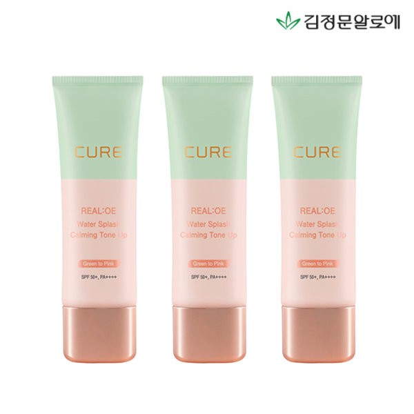 Kim Jeong-moon Aloe 2023 Latest Kim Jeong-moon Aloe Calming Tone-up Cream Basic Composition (Main Product 3)