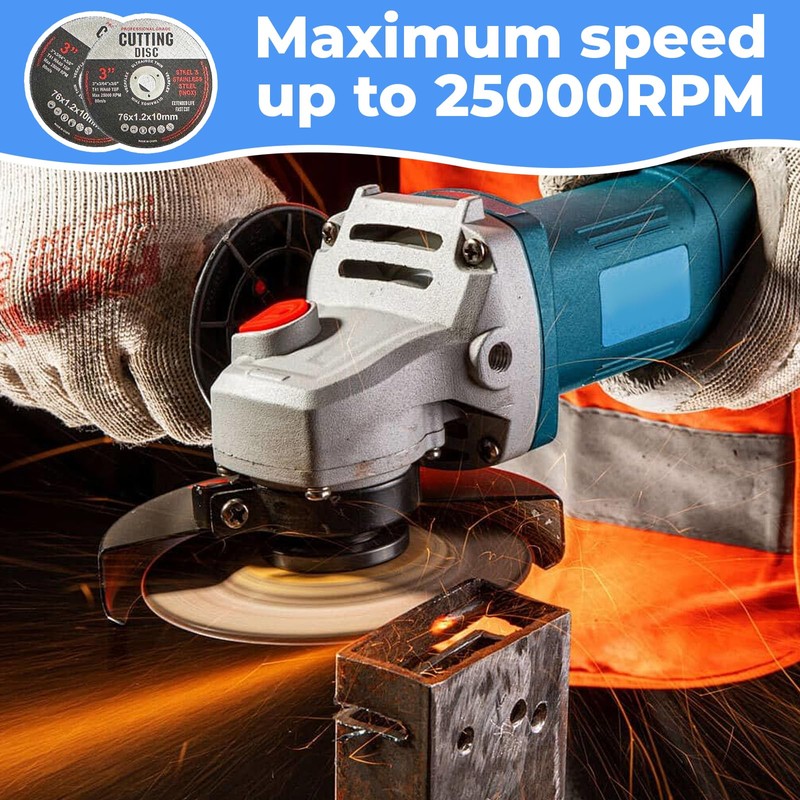 76mm Cutting Disc, 5PCS Angle Grinder Discs, Cutting Discs for