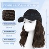 AISI QUEENS Hat Wig Hat with Hair Attached for Women