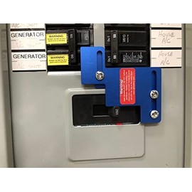 GenSafety Eaton Cutler Hammer Challenger BR Generator Interlock Kit (Anodized Aluminum!) for BR Series 150 and 200 Amp Panels