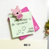 [Sweet Animals-3] - Refrigerator Magnet clip / Magnetic Clipboard