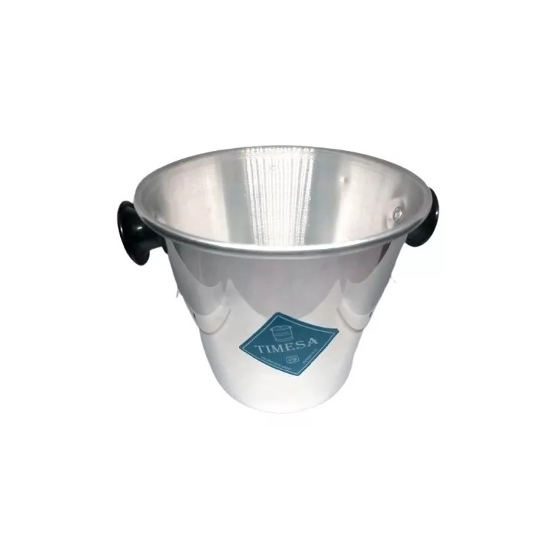 Hielera De Acero Inoxidable Con Pinzas Bar Bebidas Frias