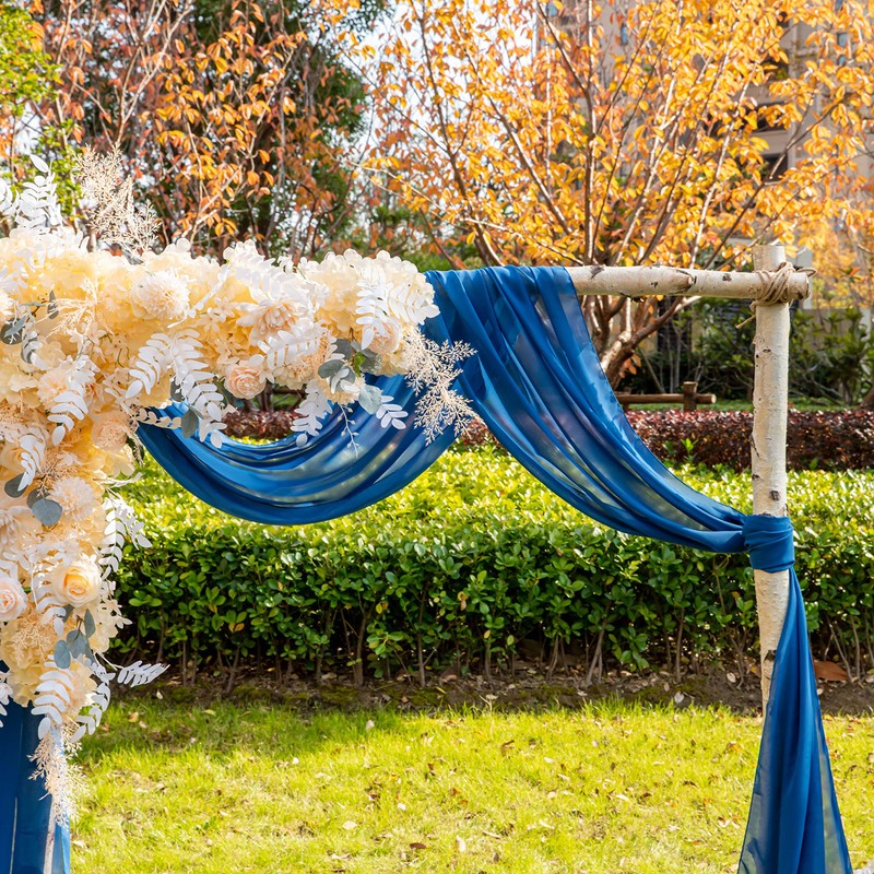 EBETA Tenda per matrimonio, decorazione a mano libera, per arco
