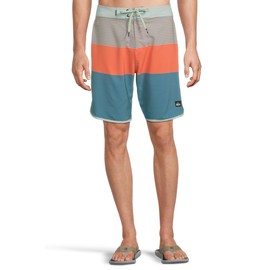 Quiksilver Men's Standard Surfsilk Tijuana 19 Boardshorts, Papaya