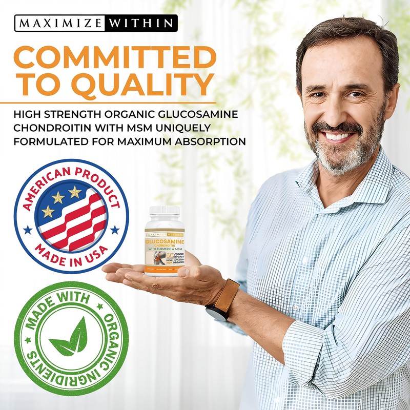 Maximize Within Glucosamine Chondroitin with Turmeric & MSM – Mobility