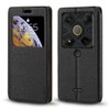Shantime Viewable Window Leather Flip Case Compatible with AGM Glory