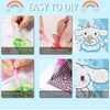 4 Pack Cartoon Diamond Art Kits for Adults, DIY Diamond