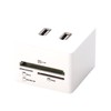 Samsonite Luggage USB Cube White Travel Size White, White