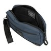 Pepe Jeans Hoxton Black and Blue Polyester PU Shoulder Bags