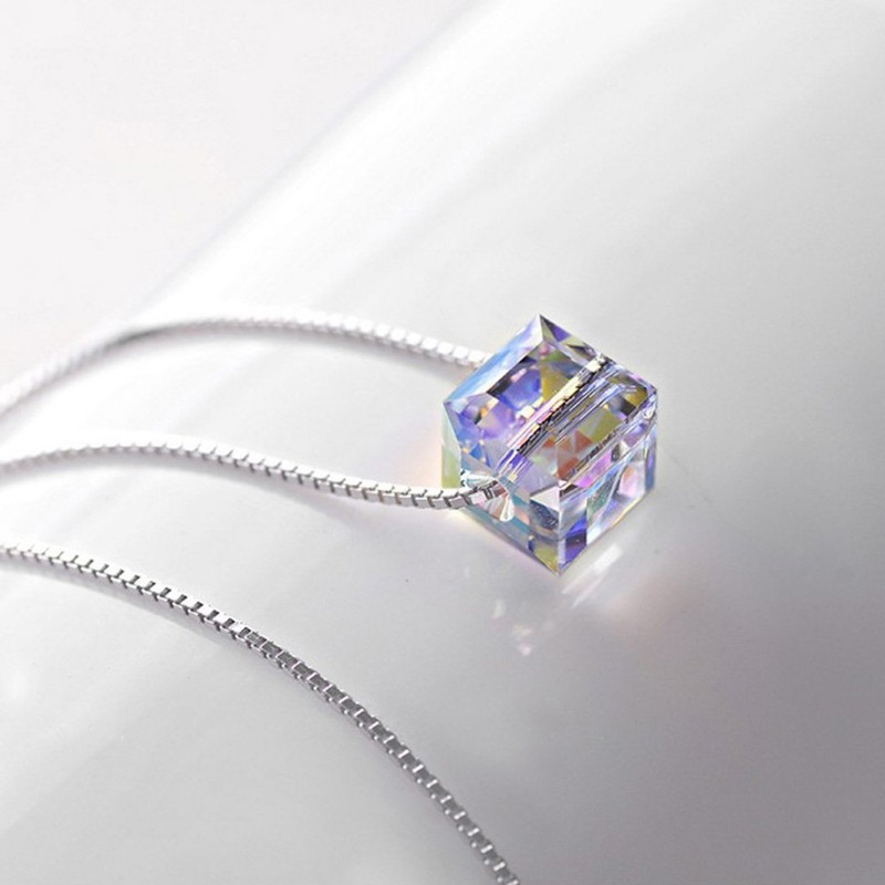 K.L.Y Women's Necklace, Austrian Crystal, 925 Silver, Pendant Necklace, Lover,