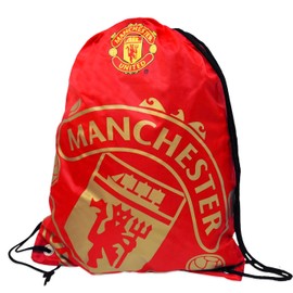 Manchester United Foil Print Gym Bag - Multi-Colour
