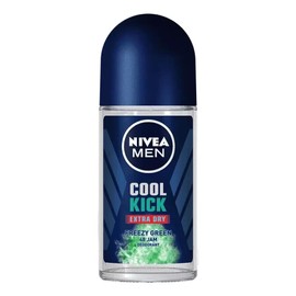 Nivea Men Roll On Deodorant Cool Kick Extra Dry Freezy Green