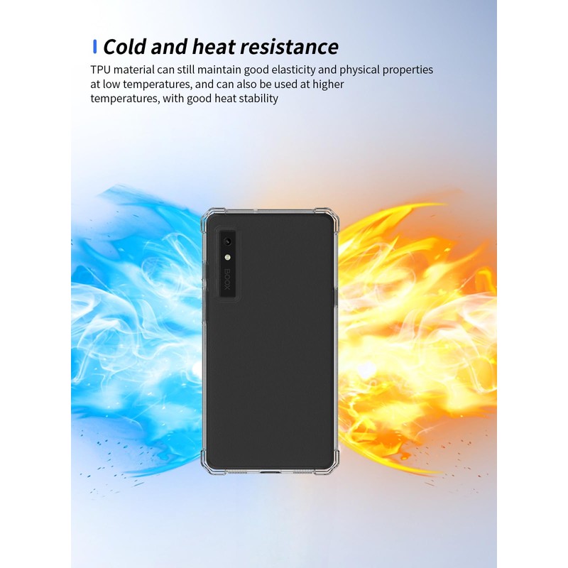 for BOOX Palma 2 Mobile ePaper Case,Ultra-Thin Full Coverage Corner,BOVUGAC
