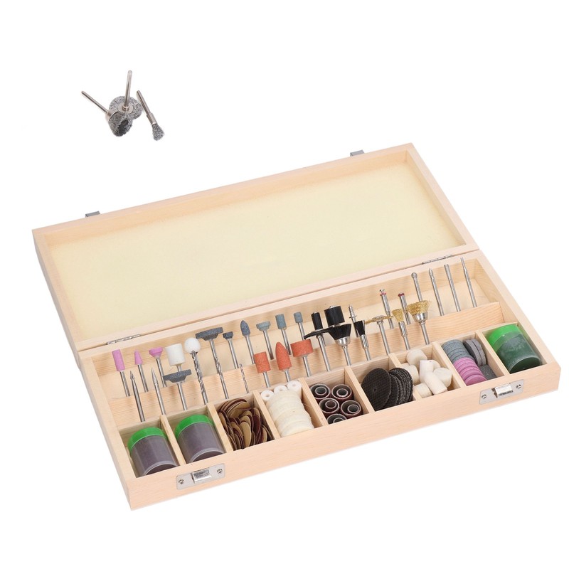 228Pcs Rotary Tool Accessory Kit Small Size High Efficiency Sanding