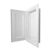 Benner-Nawman BN14304F 28" White Plastic WiFi-Friendly Foldable Structured Wiring Multi-Media