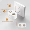SETEN 4 Pack Night Light, Plug-in Wall NightLights with Rotatable,