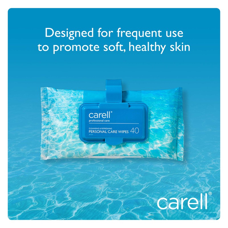 Carell Personal Care Wipes - Pack of 1 - 40