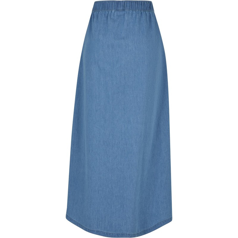 Urban Classics Women's Skirt, Skyblue Washed