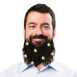 Deezee DP1239 Beard Decoration, Green, One Size