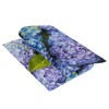 Chic Blue Hydrangea Flowers Garden Flag, 28 x 40 Inch