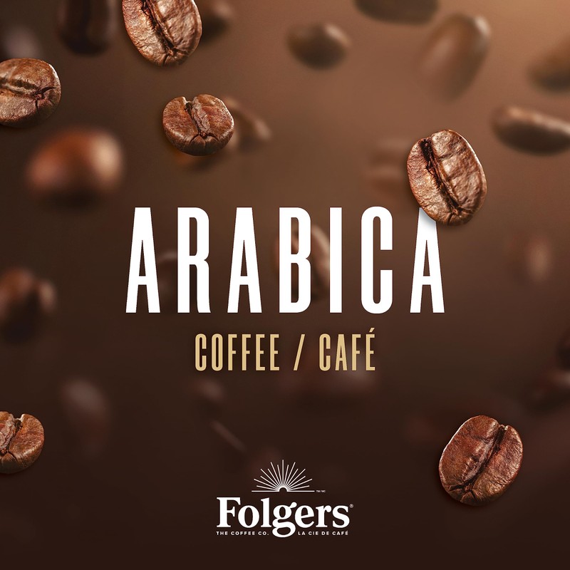 Folgers Hazelnut Cream Flavoured Coffee, Single-Serve K-Cup Pods For Keurig