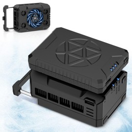 Camera Cooler Kit with Magnetic Rechargeable Battery,Semiconductor Quieter Cooling Fan for ZV-E10 II ZV-1 A7IV A7R5 A7S A6700 FX3 R5 Mark II R50V R50 R6 R7 R8 & More Camera Video Recording Overheating